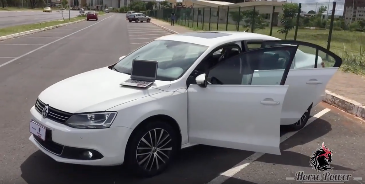 Filipe e seu Jetta TSI de 200CV com nosso serviço