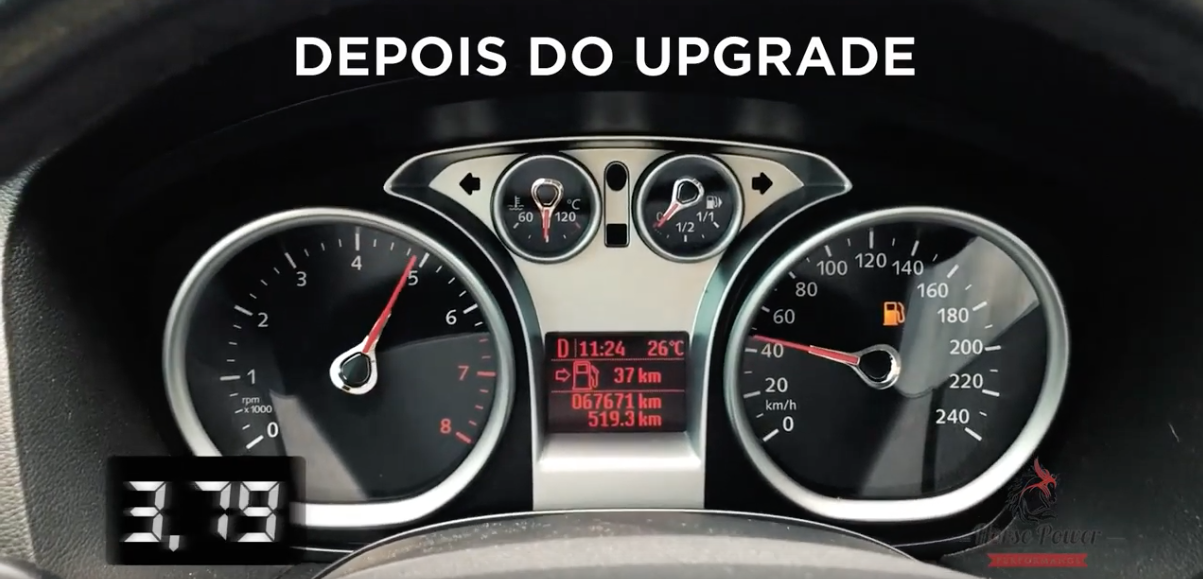 Teste de aceleração Ford Focus 2.0